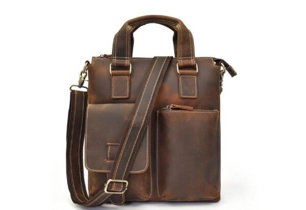 12 Inch Leather Laptop Bags for Men