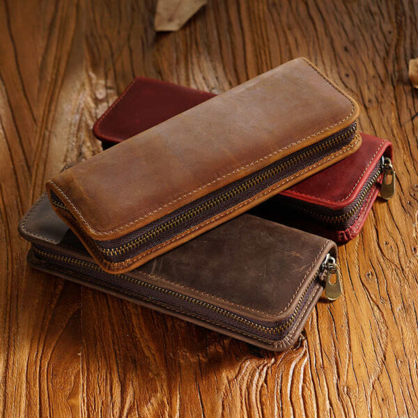 Leather Pen & Pencil Box Cases - Image 3