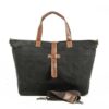 Canvas Handbag Leather Tote Bags - Image 7