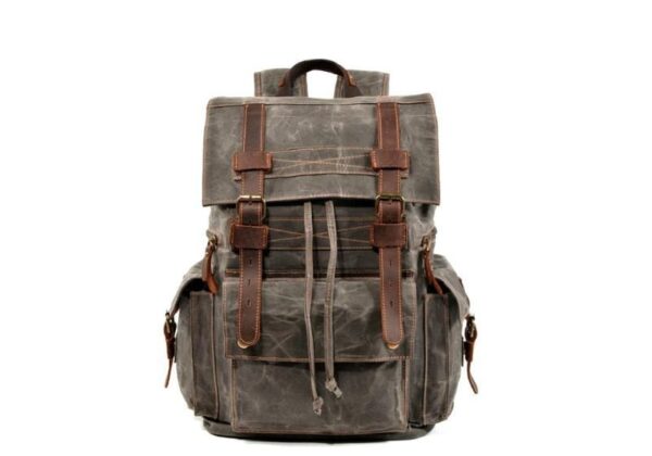 Canvas Backpack Mens Style Bag