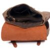 Canvas Travel Backpack Rucksack Bags - Image 2