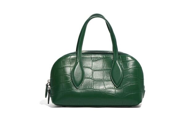 Designer Women's Crococdile Leather Tote Handbag - Image 5