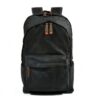 Womens Black Canvas Backpack Bags