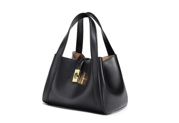 Boutique Small Women's Leather Tote Crossbody Handbag - Image 3