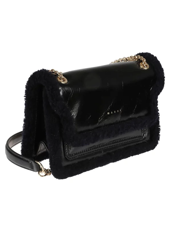 Fur Detail Shoulder Bag - Image 2