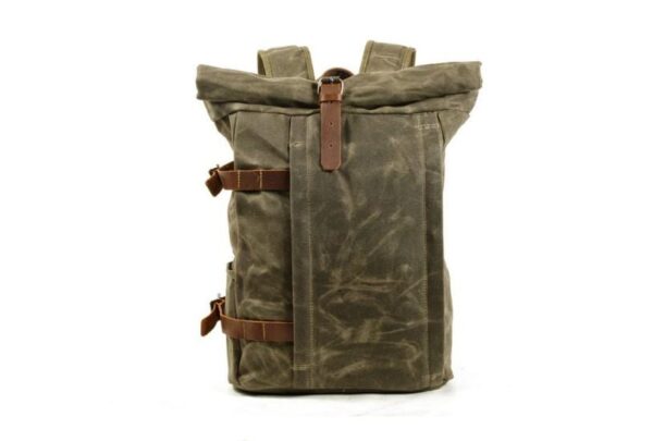 Large Canvas Backpack Rucksack Bag - Image 4