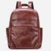 Luxury Black Leather Backpack Bag - Image 3