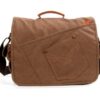 Mens Denim Canvas Messenger Bag Leather Handbags