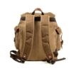 Vintage Large Premium Canvas Backpack Purse Bag - Image 4