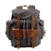 Vintage Large Premium Canvas Backpack Purse Bag - Image 6