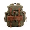 Vintage Large Premium Canvas Backpack Purse Bag - Image 5