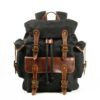 Vintage Large Premium Canvas Backpack Purse Bag - Image 7