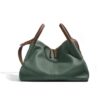 Elegant Women's Leather Tote Crossbody Handbag