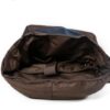 Black Canvas Backpack Purse Bag - Image 4