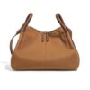 Elegant Women's Leather Tote Crossbody Handbag - Image 4
