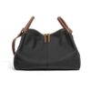 Elegant Women's Leather Tote Crossbody Handbag - Image 5