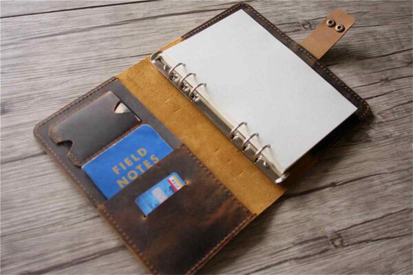 Personalized Refillable Leather Journal