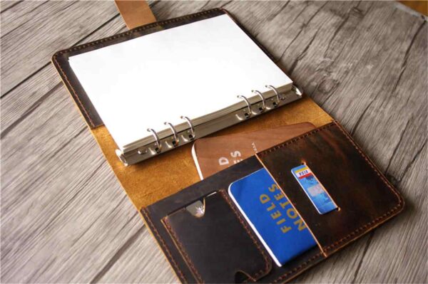 Personalized Refillable Leather Journal - Image 2