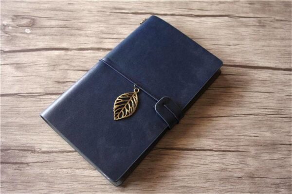 Personalized Leather Travel Journal Notebook