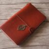 Personalized Leather Small Travelers Notebook