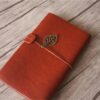 Personalized Leather Small Travelers Notebook - Image 4
