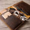 Monogrammed Kindle Paperwhite Leather Case Cover