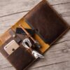 Monogrammed Kindle Paperwhite Leather Case Cover - Image 3
