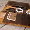 Monogrammed Kindle Paperwhite Leather Case Cover - Image 4