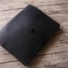 Engraved Black Leather Portfolio Case - Image 6