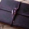 Handcrafted Leather Graduation Guest Book Album - Image 4