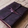 Handcrafted Leather Graduation Guest Book Album