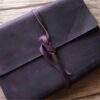 Handcrafted Leather Graduation Guest Book Album - Image 5