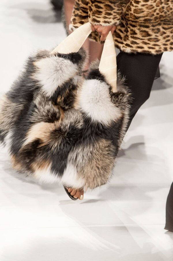 Cute fur bag