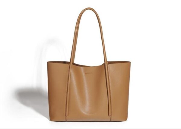 Large Women's Leather Tote Handbag