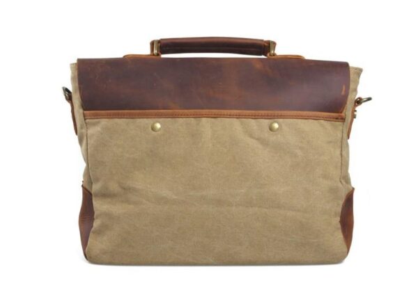 Waxed Canvas Messenger Bag Women's - Image 2