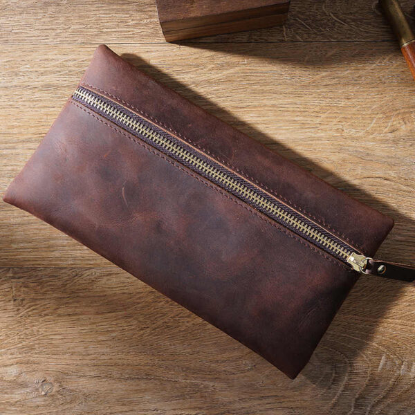 Leather Pencil Holder Fountain Pen Case - Image 5