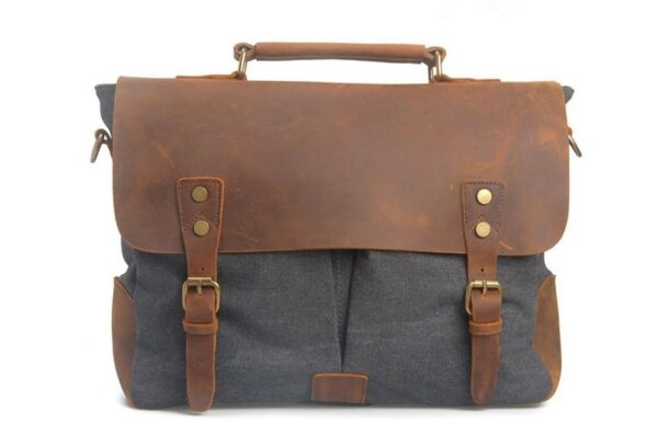 Waxed Canvas Messenger Bag Women's - Image 5