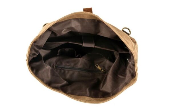 Mens Canvas Computer Messenger Purse Bag - Image 3