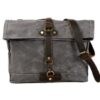 Mens Canvas Computer Messenger Purse Bag - Image 4