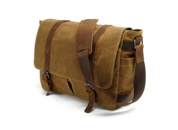 Canvas Laptop Messenger Bag Shoulder Handbag