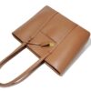 Women's City Leather Shoulder Tote Handbag - Image 2