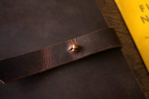 Old Aged Looking Leather Refillable Bound Journal - Image 4