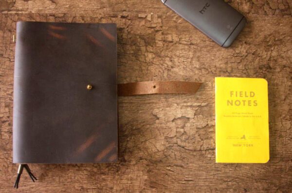 Old Aged Looking Leather Refillable Bound Journal - Image 5