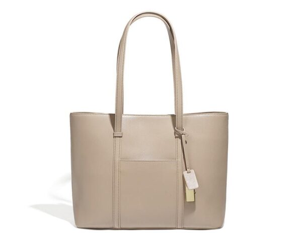 Women's City Leather Shoulder Tote Handbag - Image 4