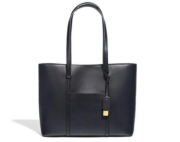 Women's City Leather Shoulder Tote Handbag - Image 5