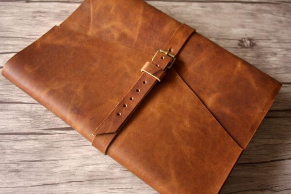 Custom Rustic Leather Photo Albums 4x6 - Image 6