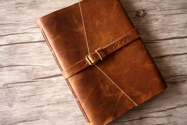 Custom Rustic Leather Photo Albums 4x6 - Image 4