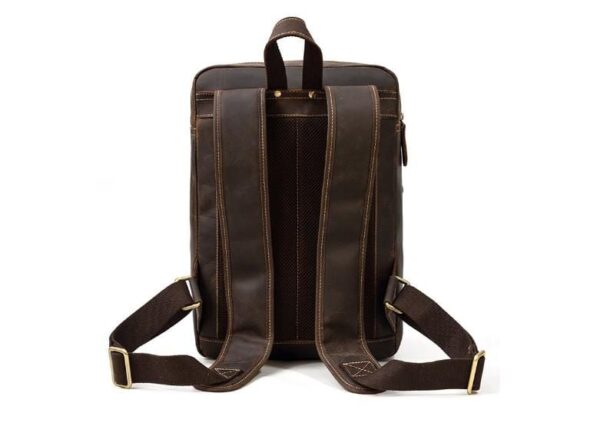 WOMENS LEATHER COMPUTER BACKPACK MENS PURSE - Image 4