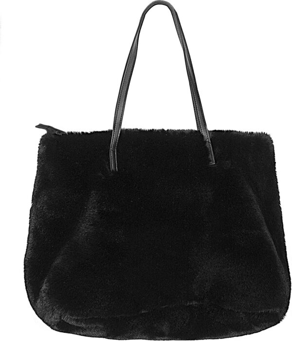 100% Faux Fur Tote Bag for Women