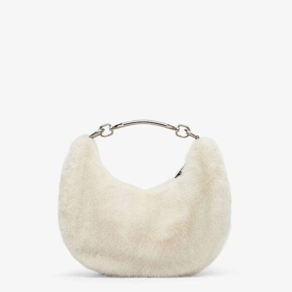 White Fur Bags